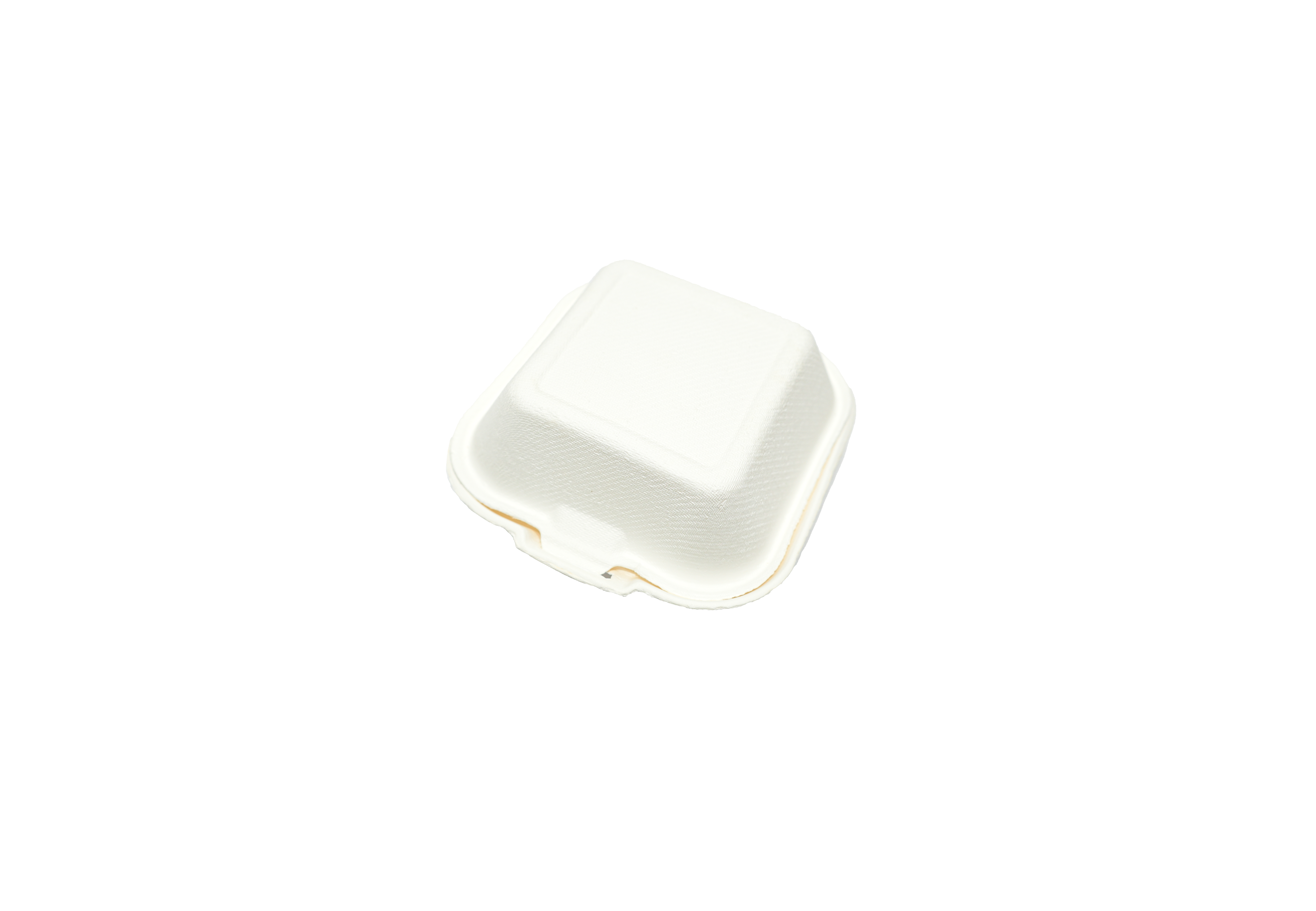 6" x 6" Biodegradable Clamshell - Small Square