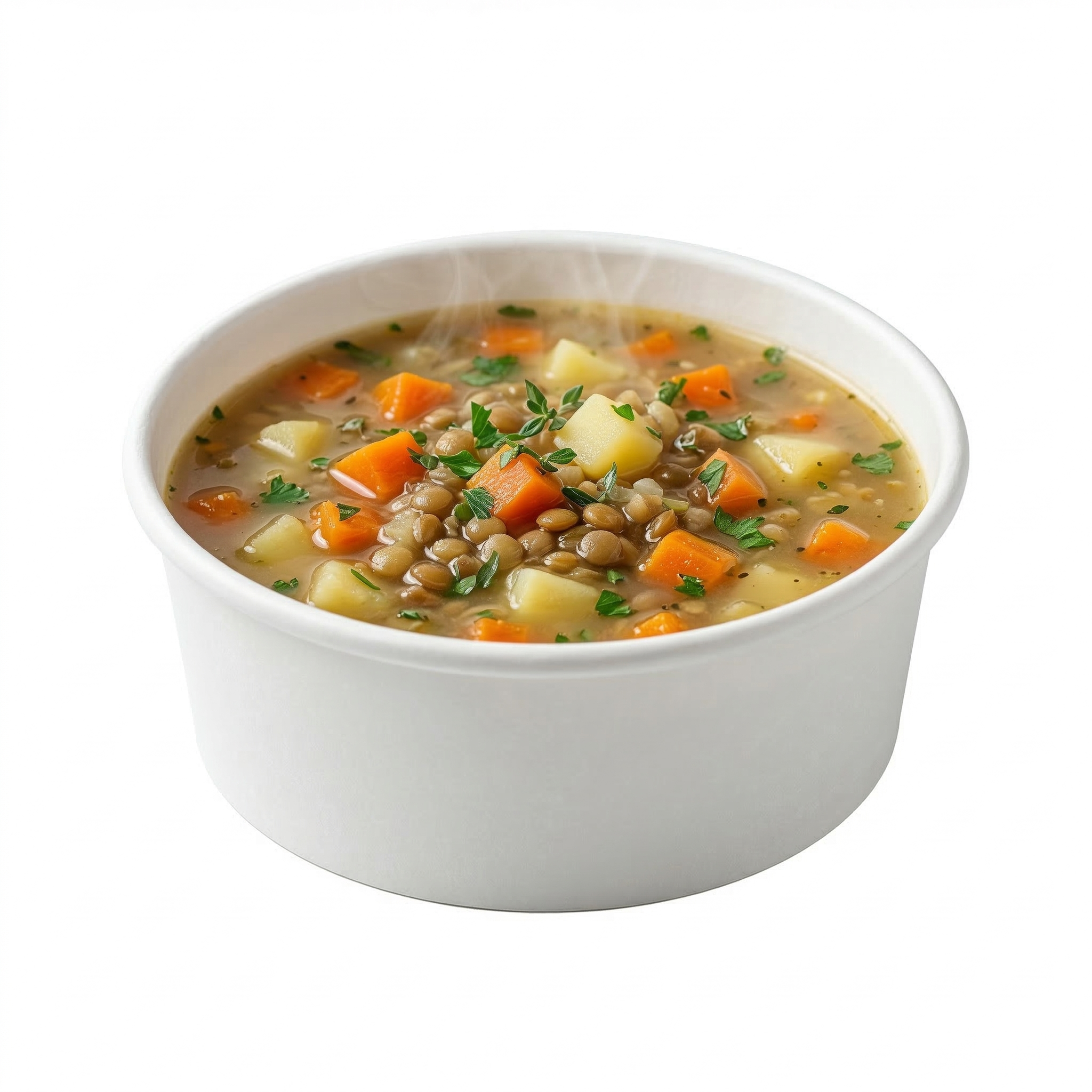 12.8 oz Paper Bowls | Bulk Hot Food Bowls for Restaurants | 600/Case