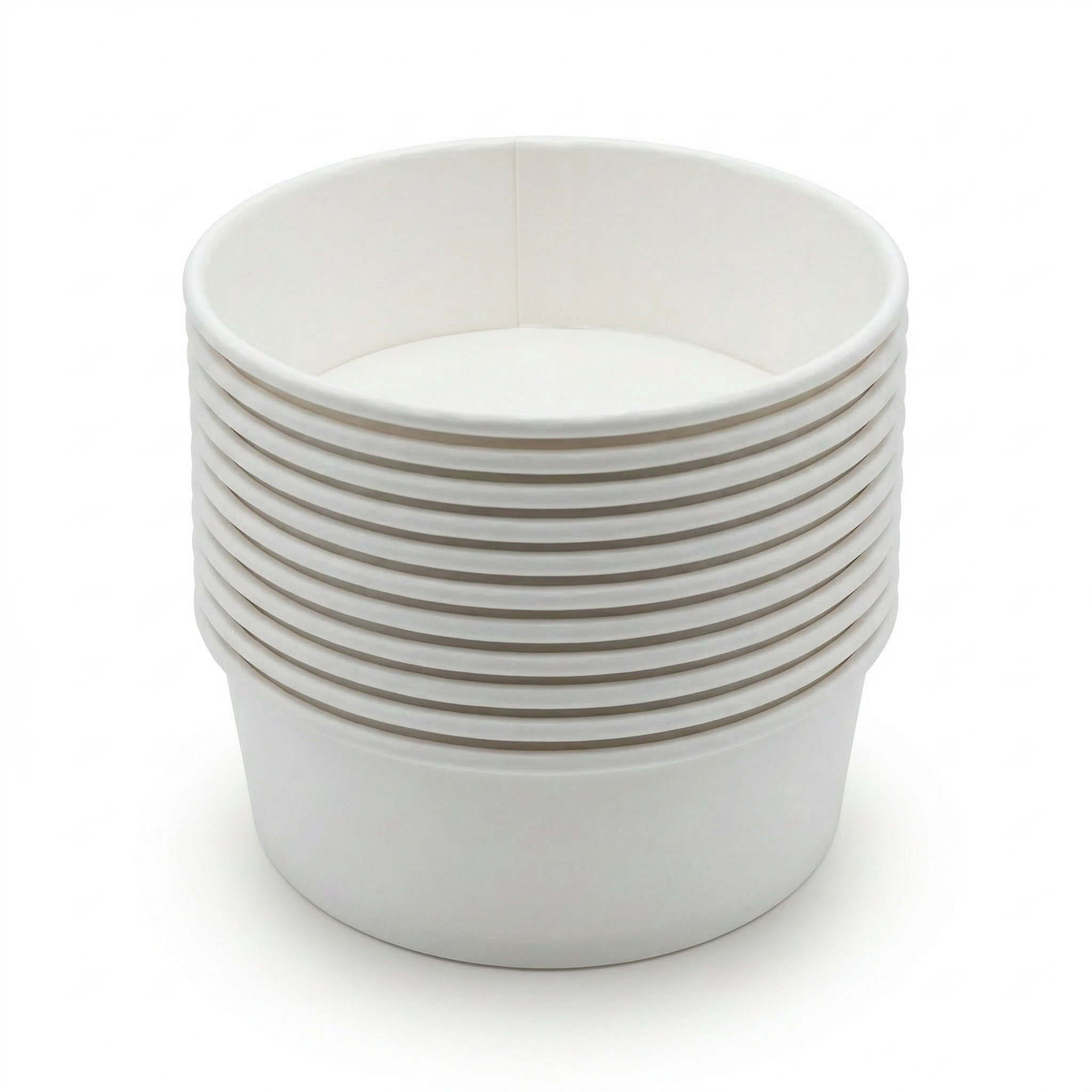 12.8 oz Paper Bowls | Bulk Hot Food Bowls for Restaurants | 600/Case