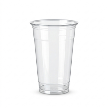 20 oz PET Clear Cold Cups | Plastic Cups for Iced Drinks, Smoothies & Beverages | 1000 per Case