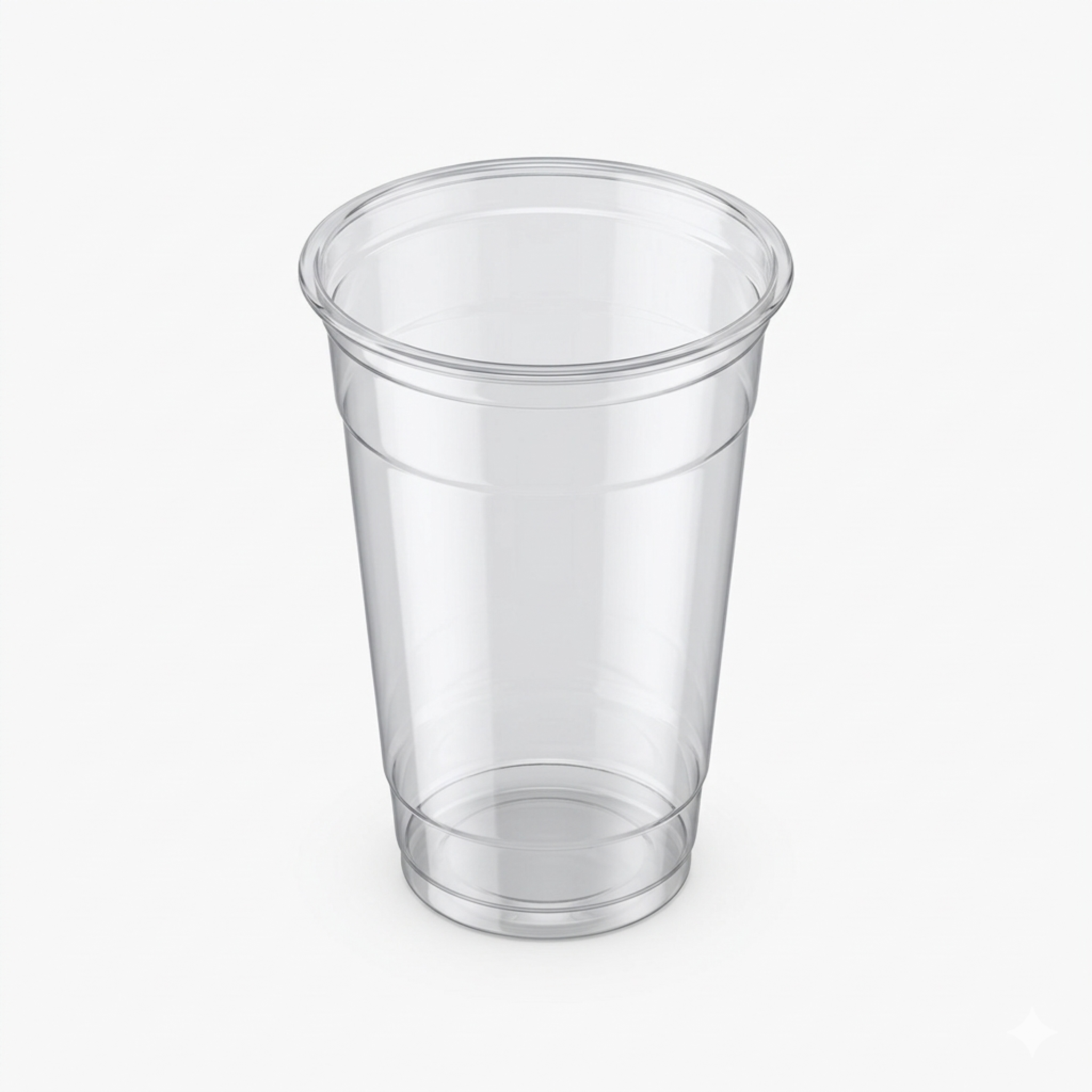 20 oz PET Clear Cold Cups | Plastic Cups for Iced Drinks, Smoothies & Beverages | 1000 per Case