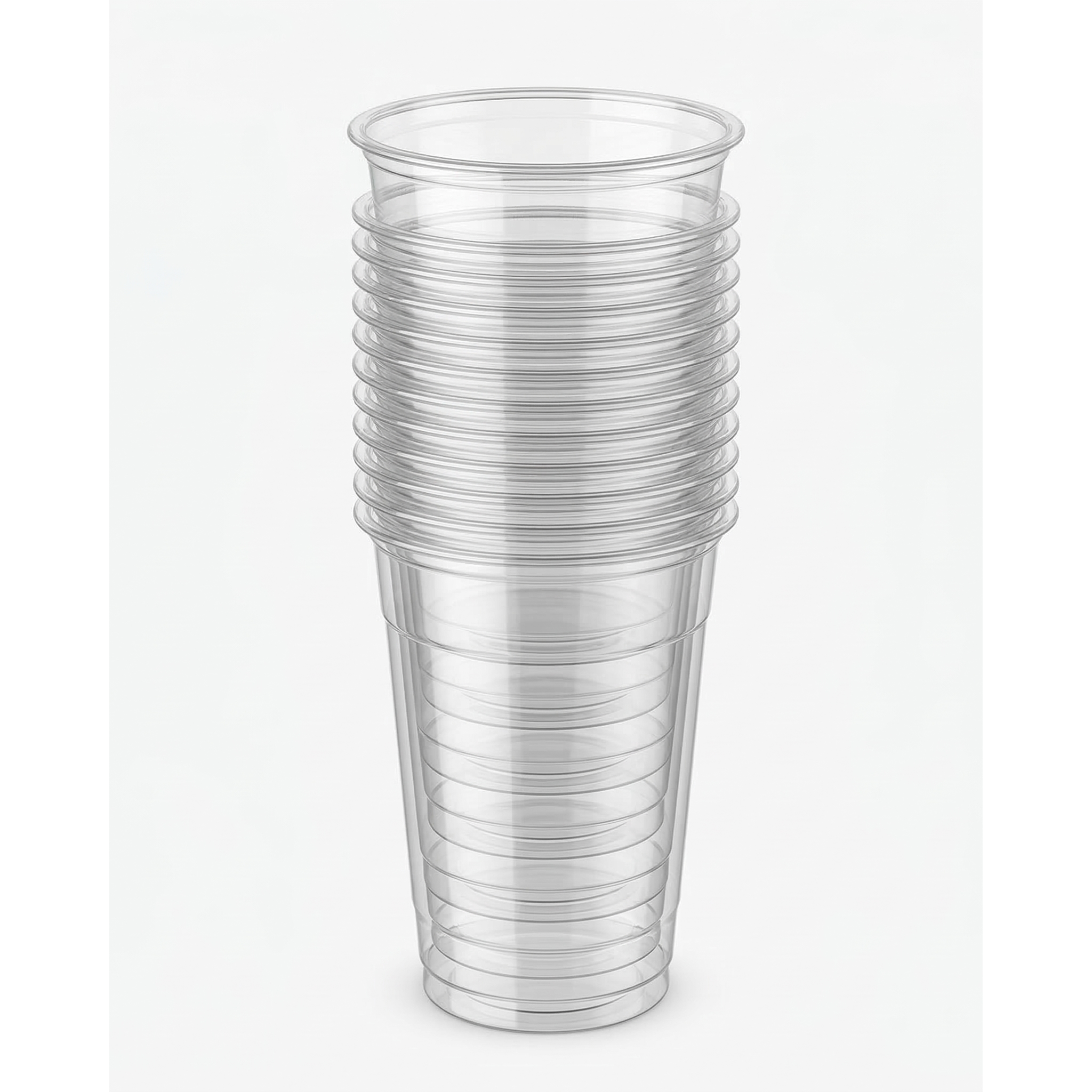 20 oz PET Clear Cold Cups | Plastic Cups for Iced Drinks, Smoothies & Beverages | 1000 per Case