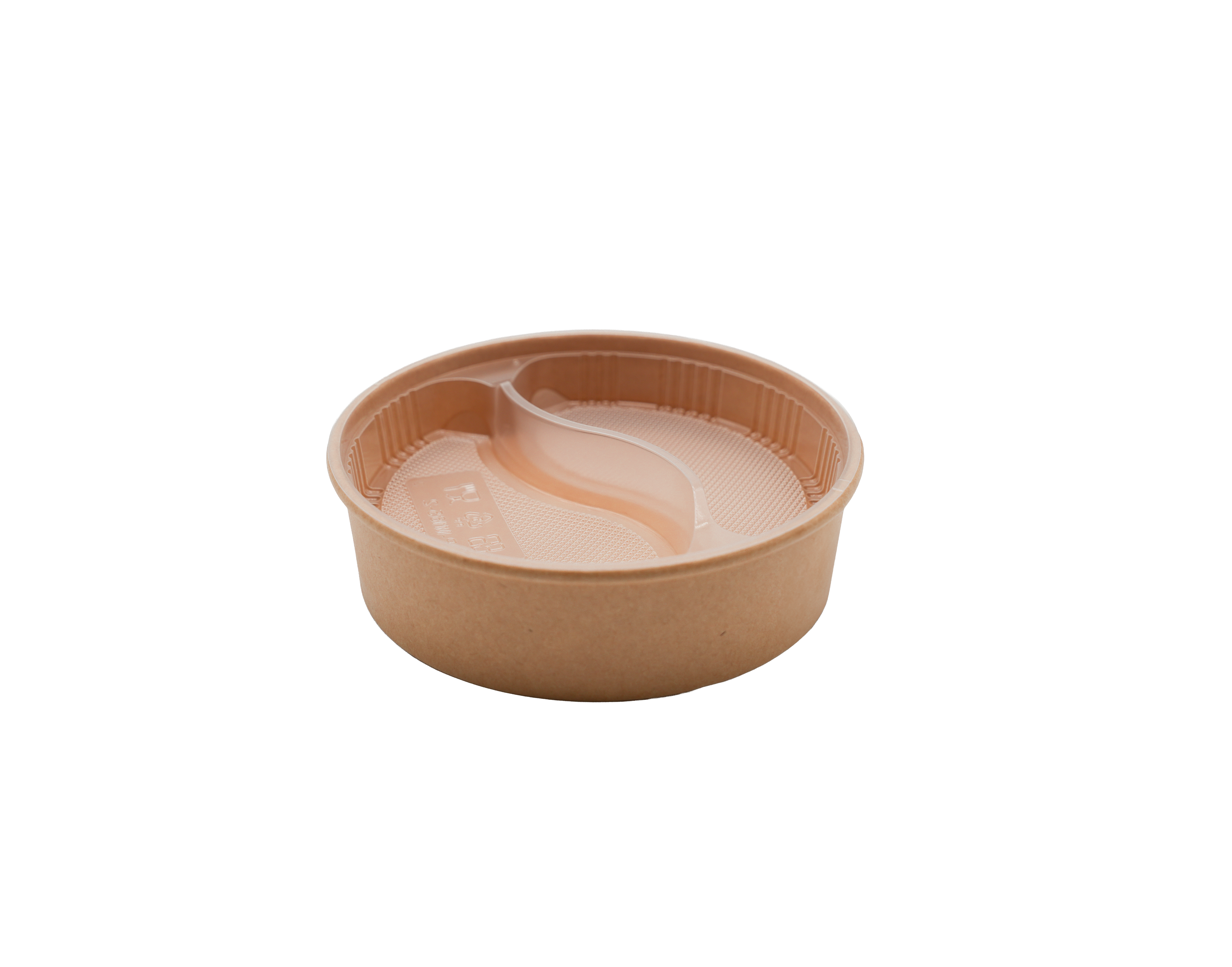Two-Compartment Round Insert