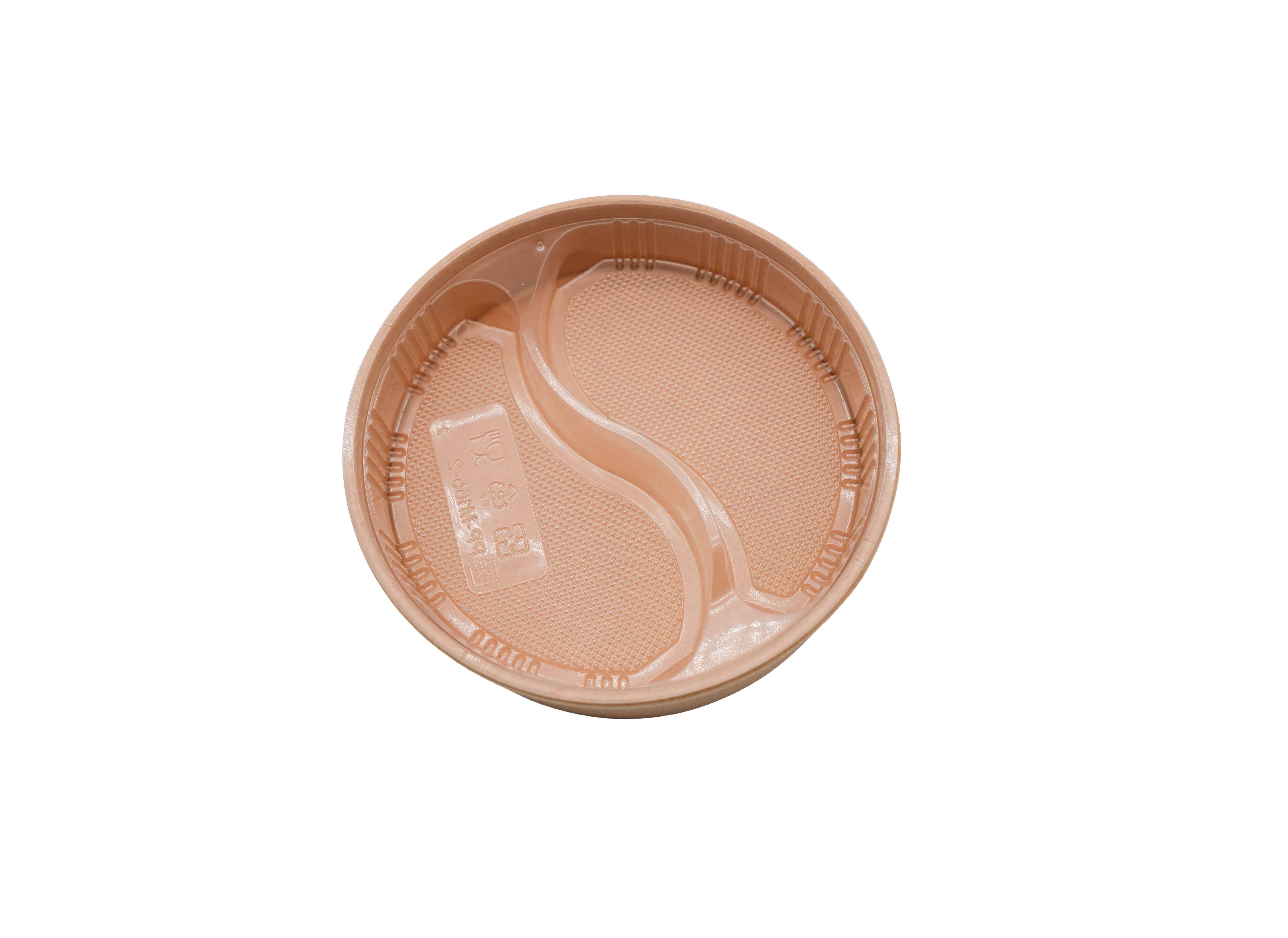 Two-Compartment Round Insert