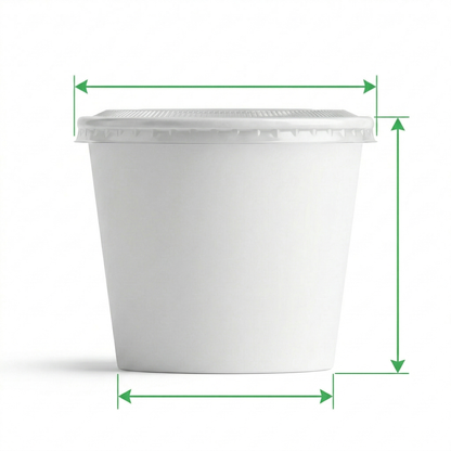 30 oz Paper Bowls | Bulk Extra Large Hot Food Bowls for Restaurants | 600 per Case