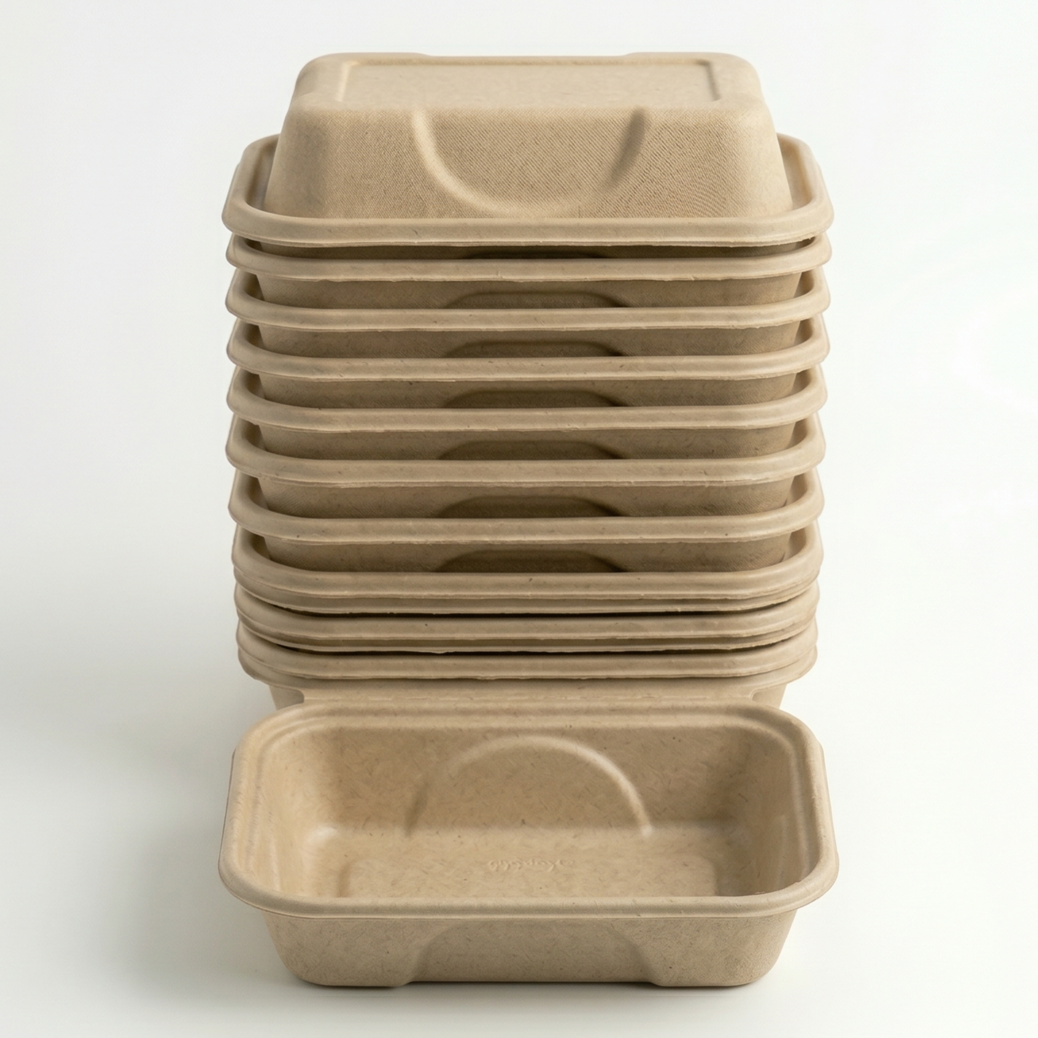 32 oz Paper Lunch Boxes | Single Compartment Takeout Containers for Restaurants | 300 per Case
