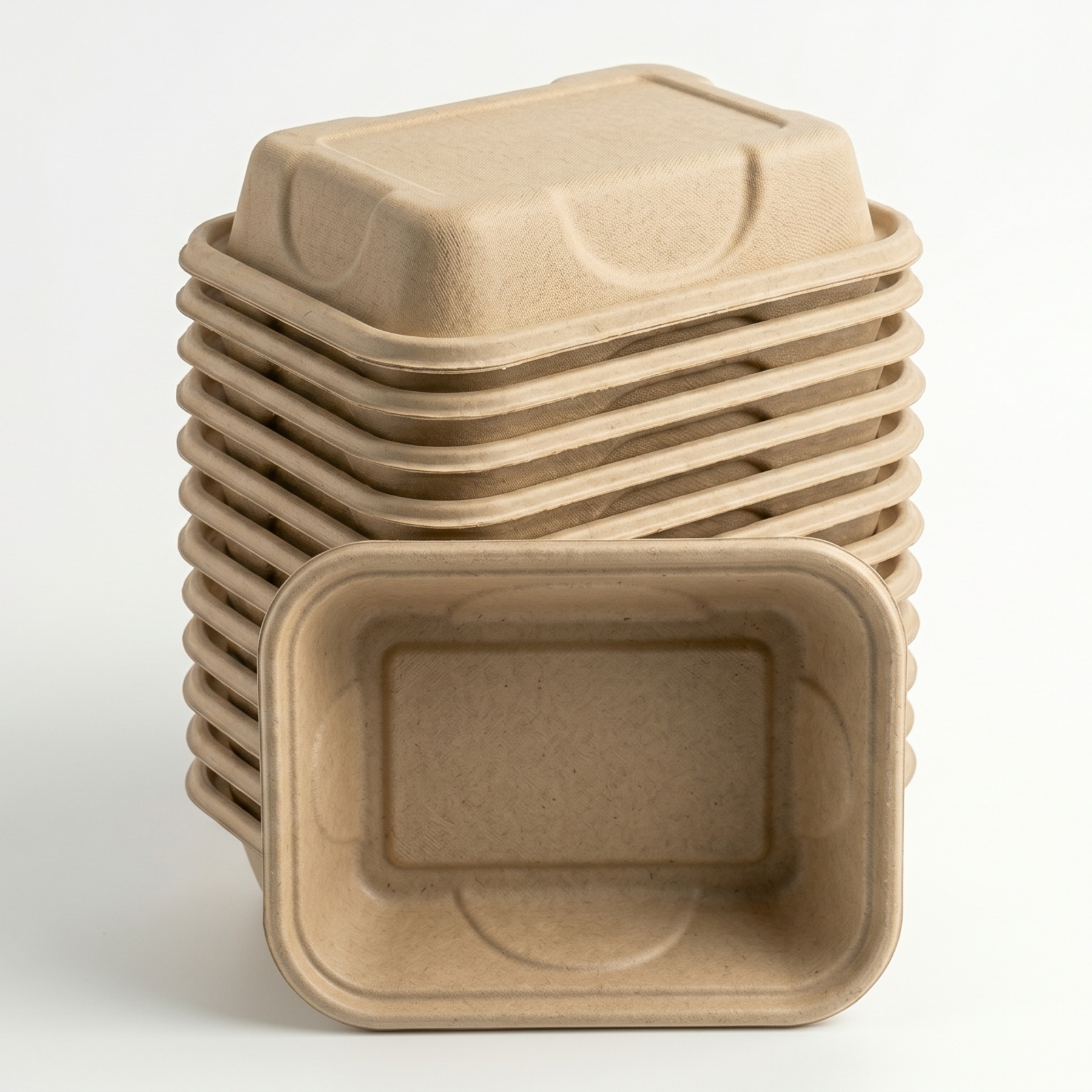 32 oz Paper Lunch Boxes | Single Compartment Takeout Containers for Restaurants | 300 per Case