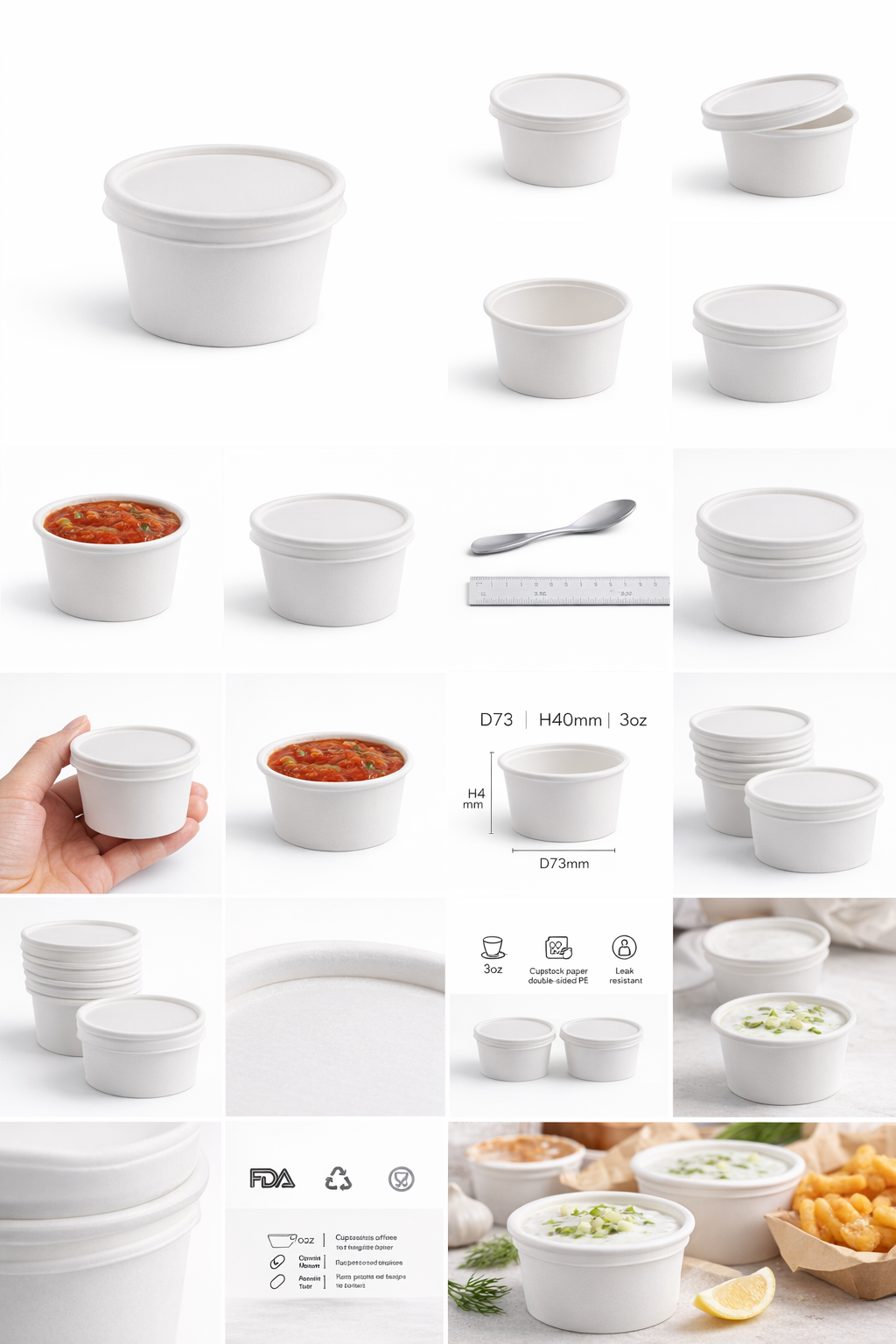 3.oz Sauce Cup