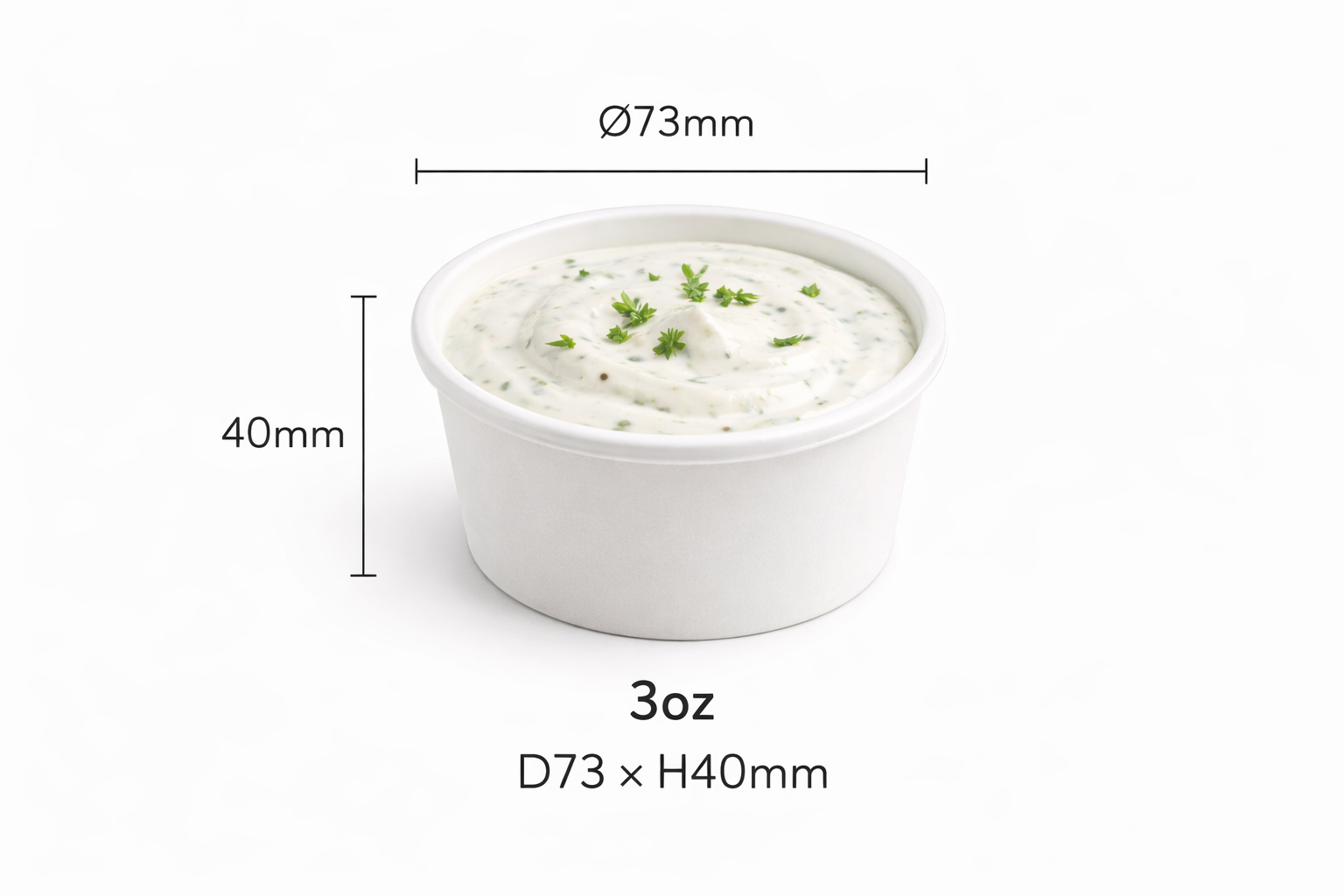 3.oz Sauce Cup