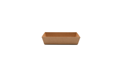 Pastry tray 6.6"/170mm Rectangular Kraft Paper Tray –