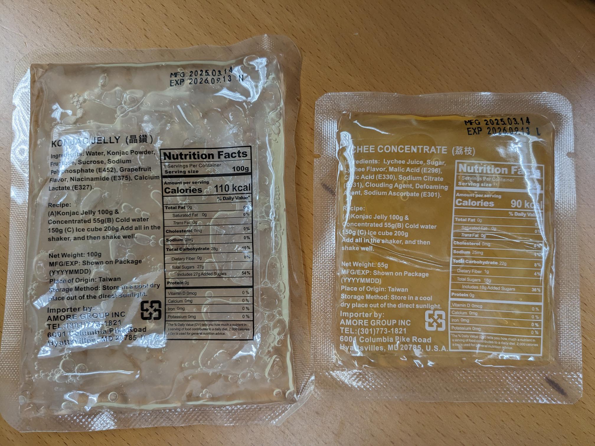 Jelly Lychee - 2 packs