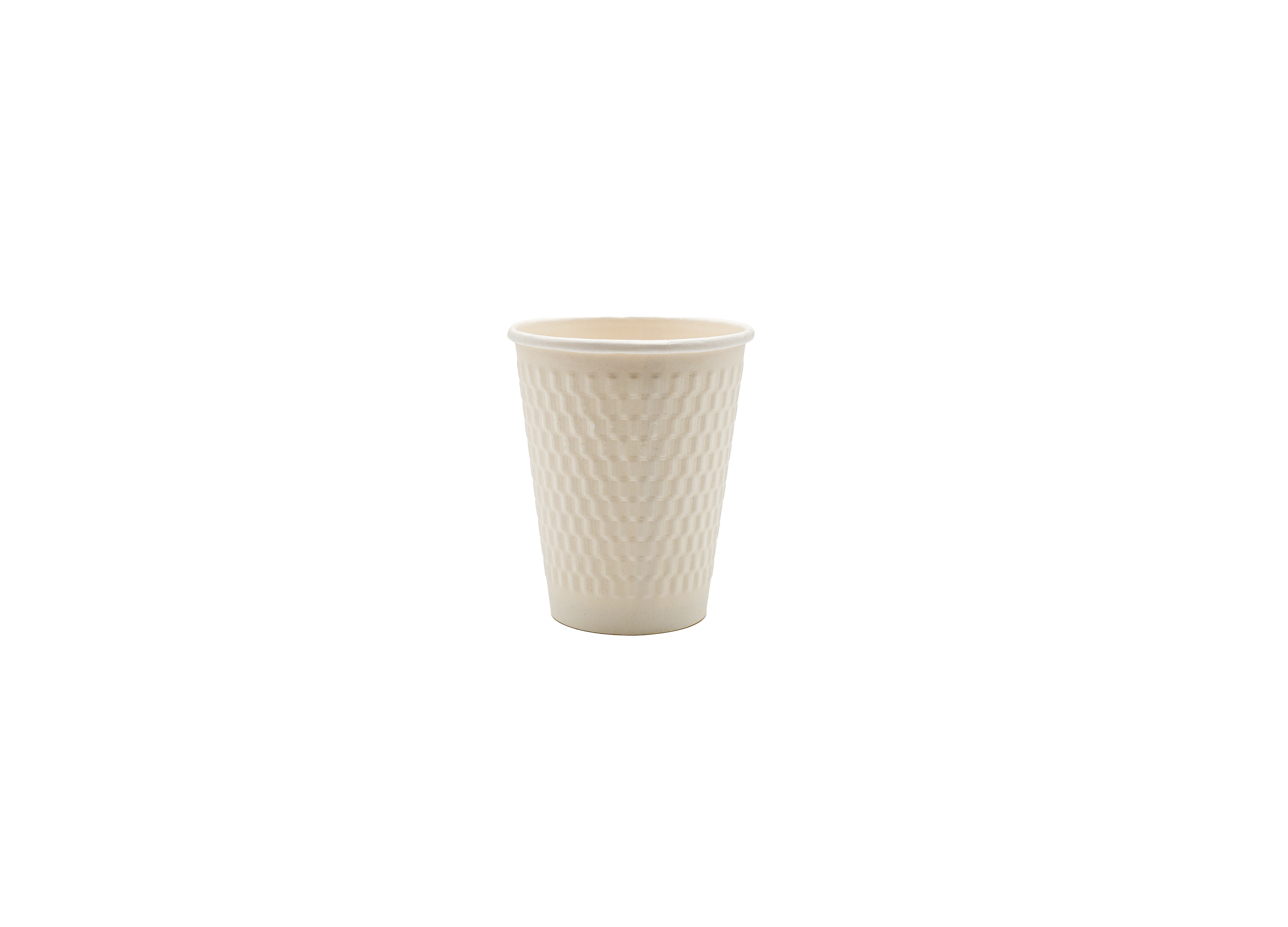 8 oz Embossed Double Wall Cup
