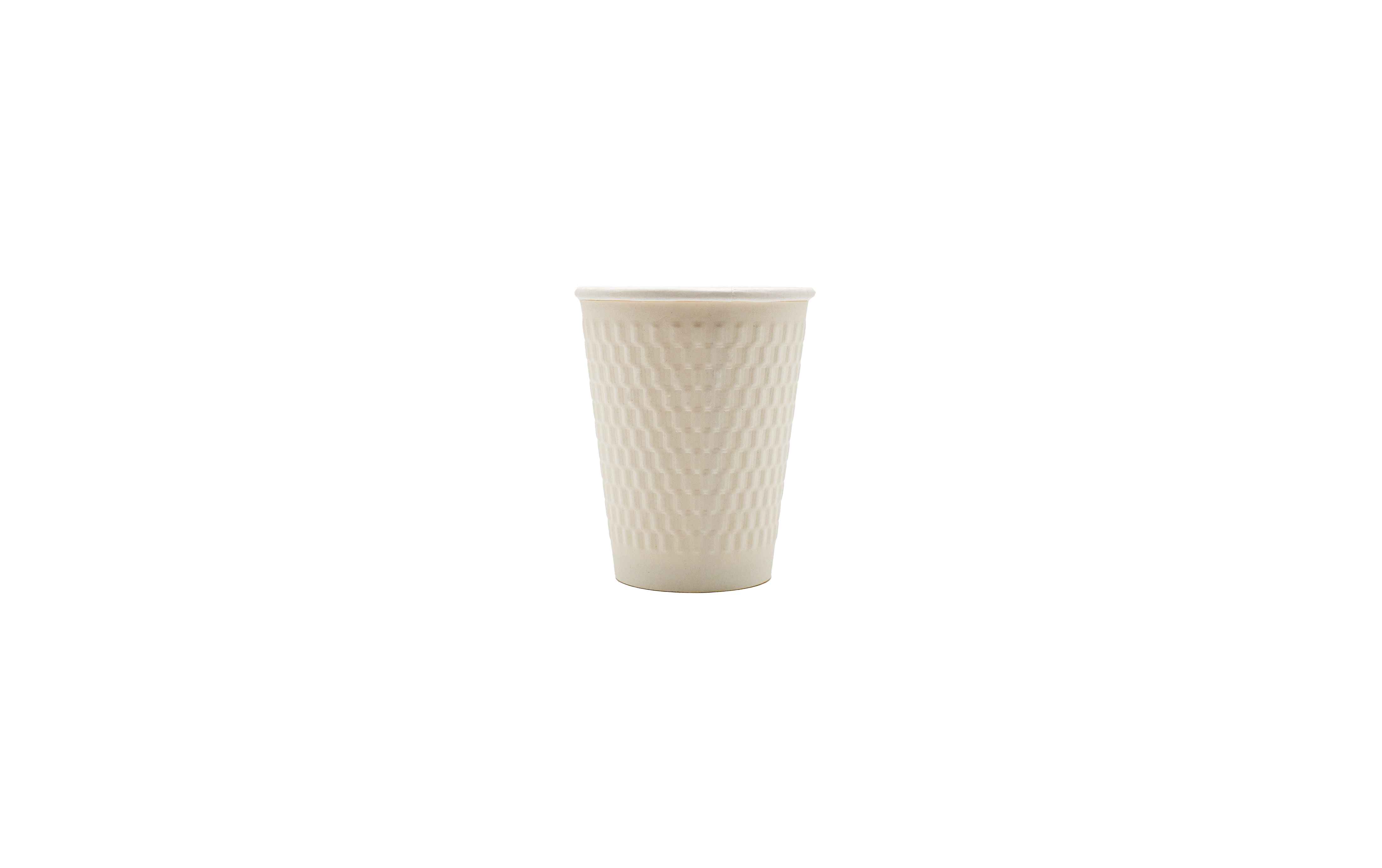 8 oz Embossed Double Wall Cup