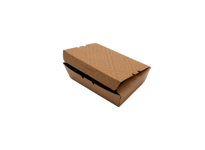 Paper Food Box 34 oz  - Front Latch
