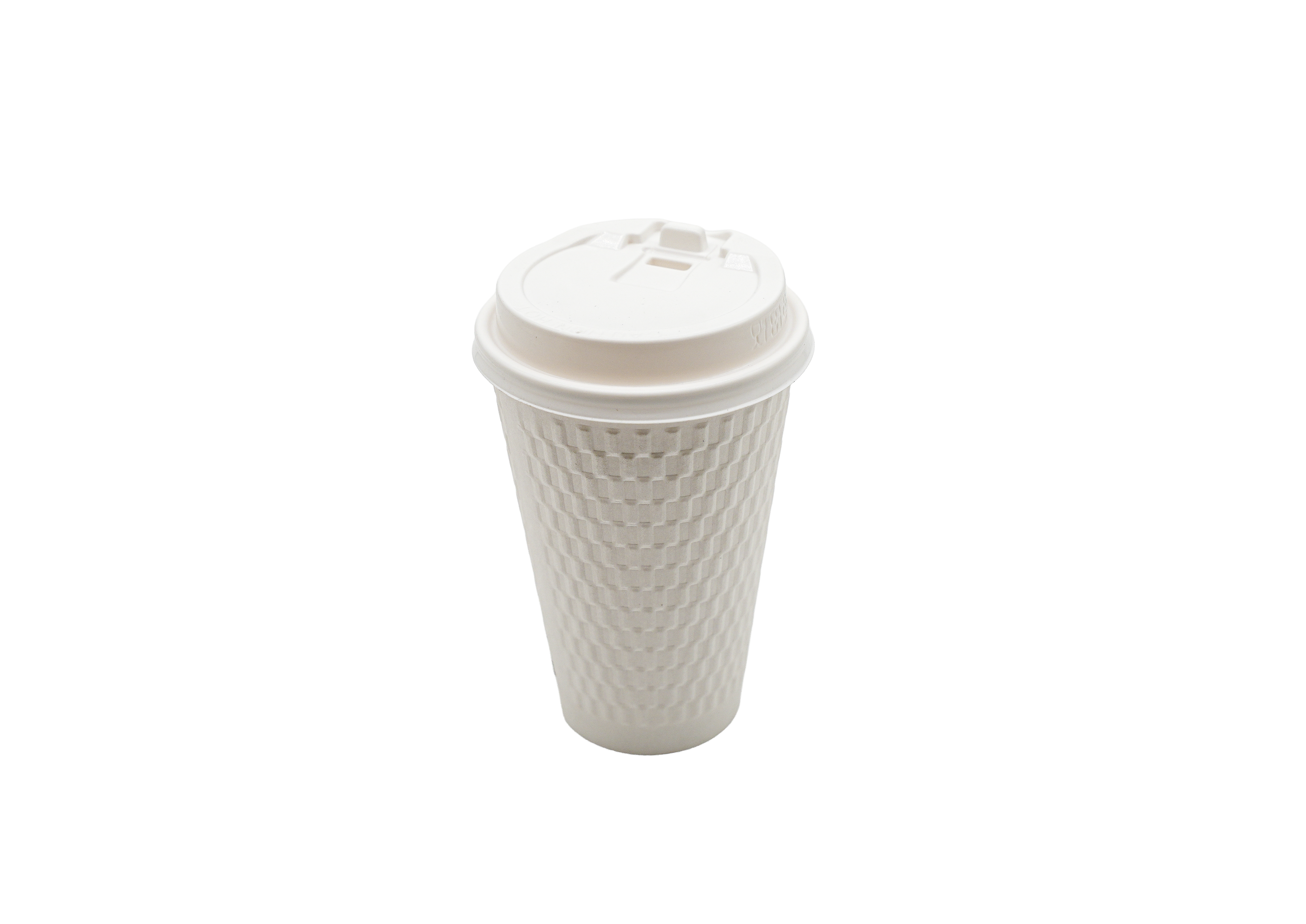 16 oz Embossed Double Wall Cup