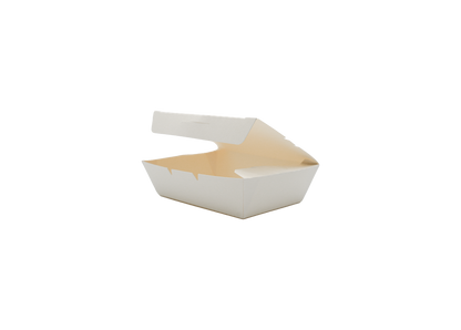 Paper Food Box 34 oz  - Front Latch