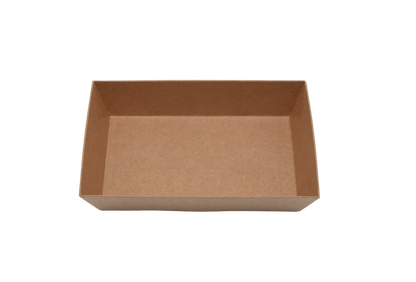 Pastry tray 6.6"/170mm Rectangular Kraft Paper Tray –